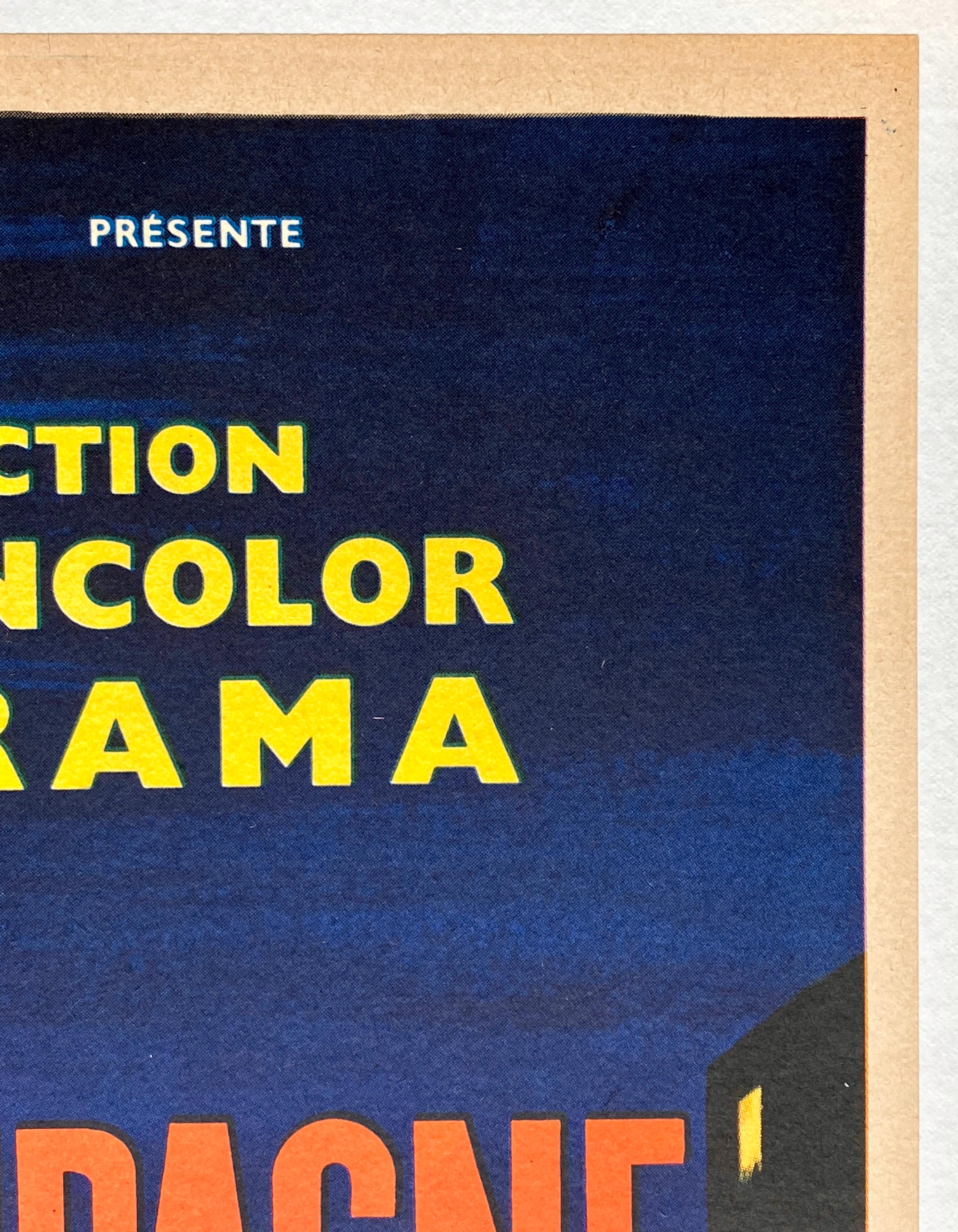 „Paris-Champagne“ Originales französisches Vintage-Filmplakat, 1964 (Papier) im Angebot