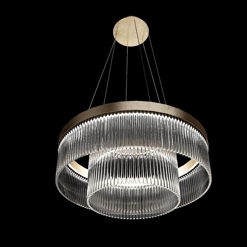 Moderno Lampadario Paris in vendita