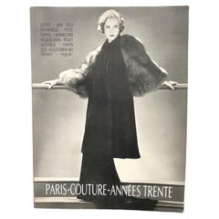 Vintage Paris Couture Années Trente (exhibition catalogue) - French designers 1930'S