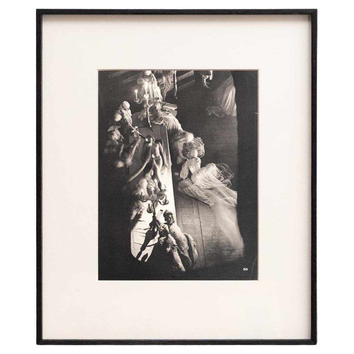 Paris de Nuit: Rare Framed Heliogravure by Brassai, 1933 For Sale