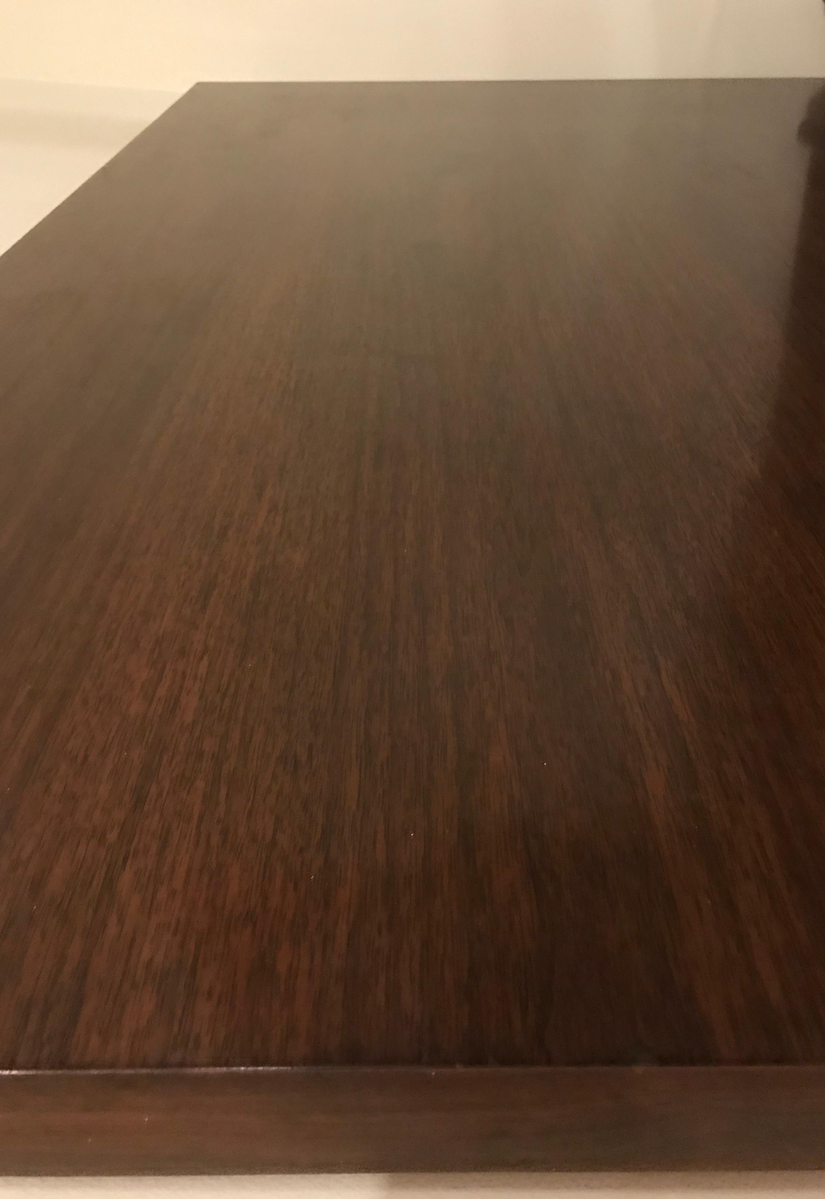 wooden dining table with metal legs