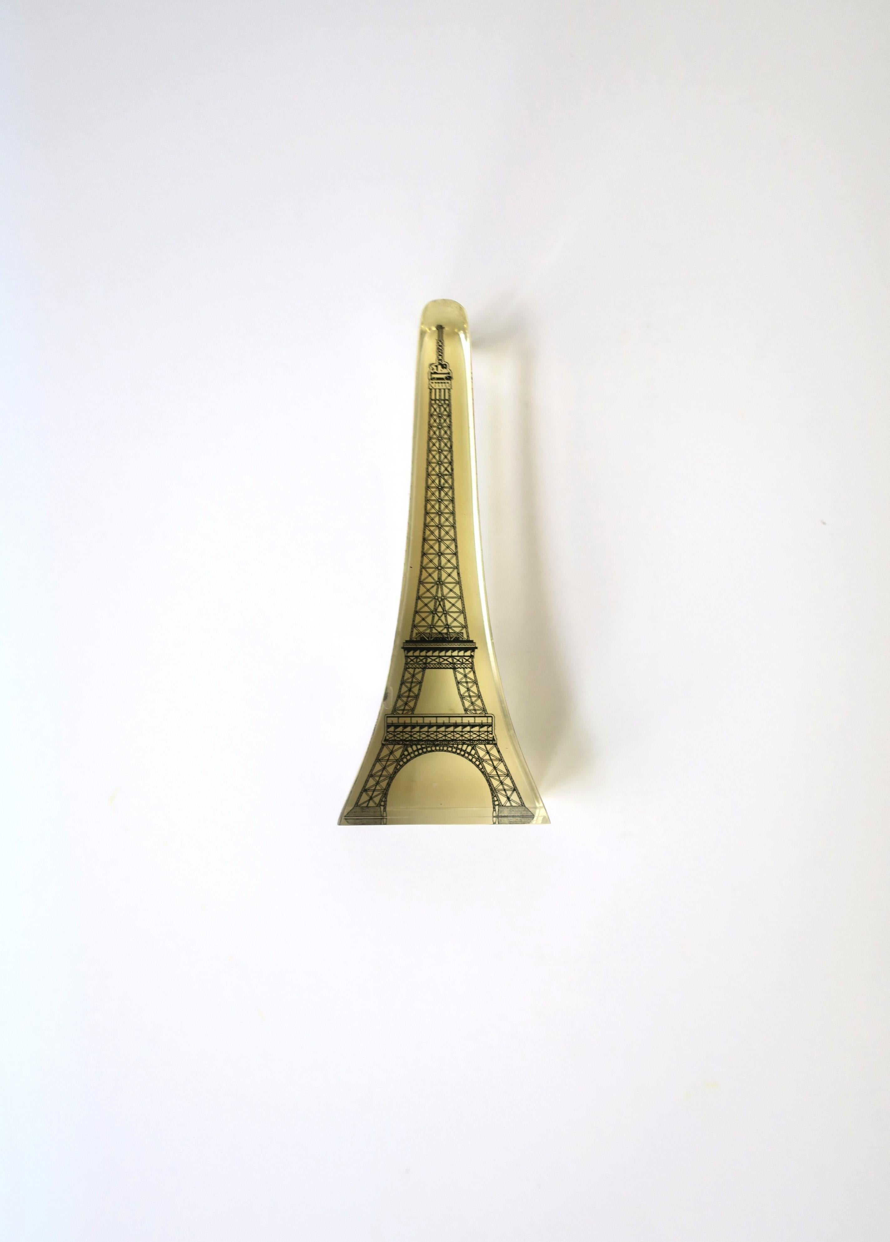 Resin Paris Eiffel Tower in the style of Brazilian Artist Abraham Palatnik For Sale