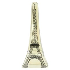 Retro Paris Eiffel Tower in the style of Brazilian Artist Abraham Palatnik