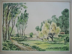 PARIS ETCHING SOCIETY - Vintage Print - Signed - Unframed - U.S. - 20th Century