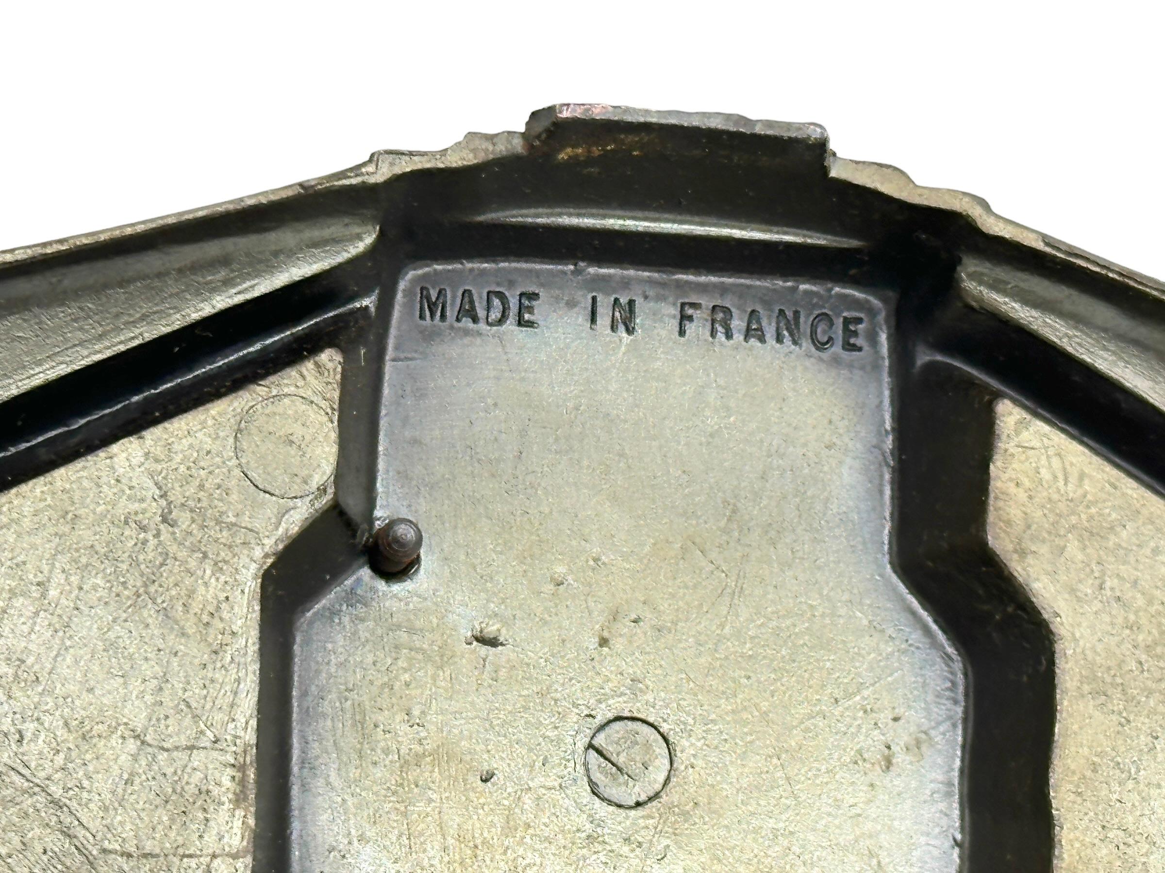 Metal Paris France Eiffel Tower Souvenir Building Architectural Model Ashtray, vintage For Sale
