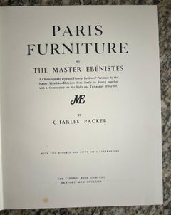 Paris Furniture by the Master Ébénistes – Charles Packer - Limited Edition