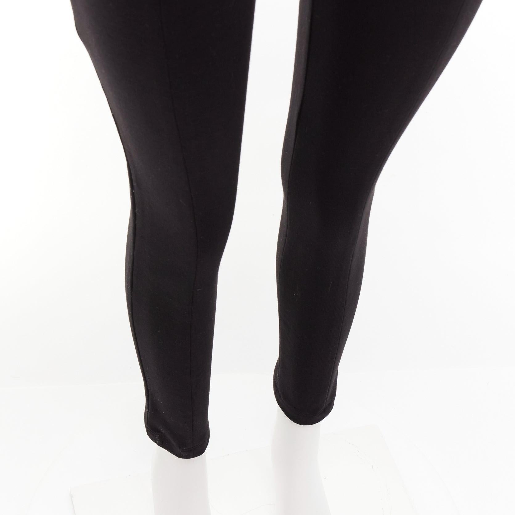 PARIS GEORGIA Schwarzer Sweetheart-Overall mit Unterwirbel-Halsausschnitt und Skinny-Overall US0 XS im Angebot 3