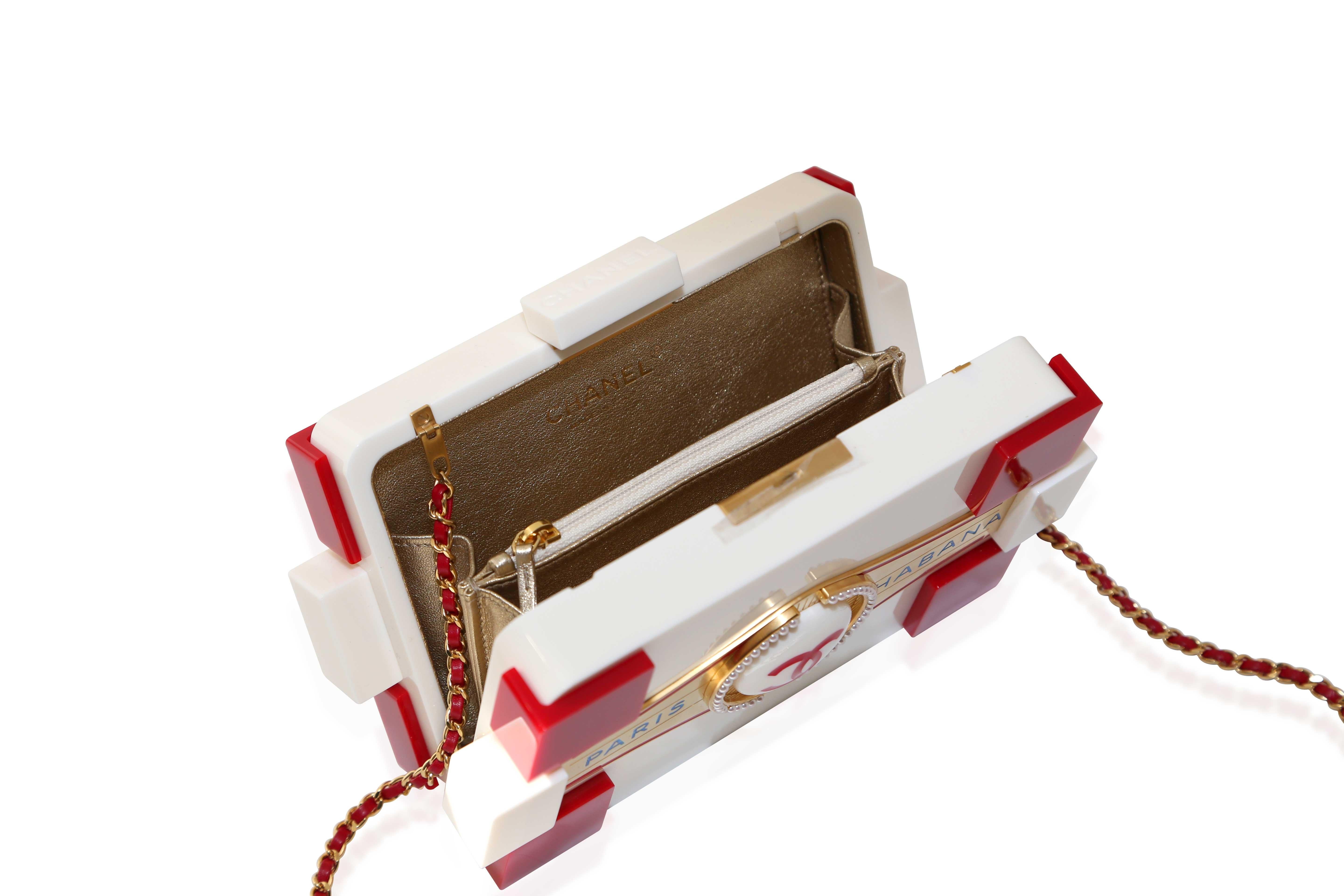 Beige Paris-Habana Lego Clutch