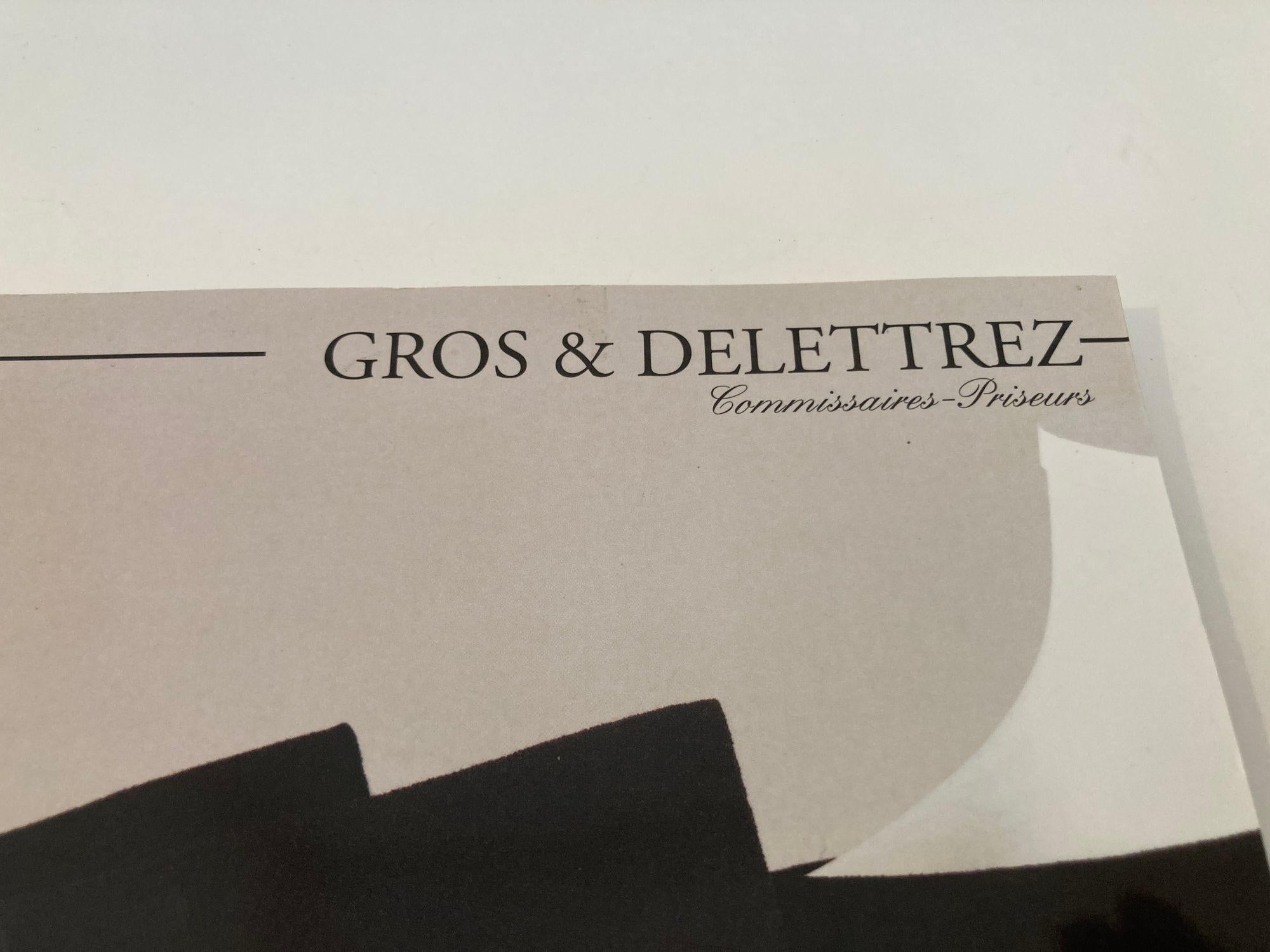 Français Catalogue des ventes aux enchères de la Haute Couture de Paris 2017 publié par Gros & Delettrez en vente