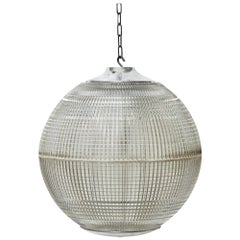 Paris Holophane Globe Streetlight, circa 1950-1959, France
