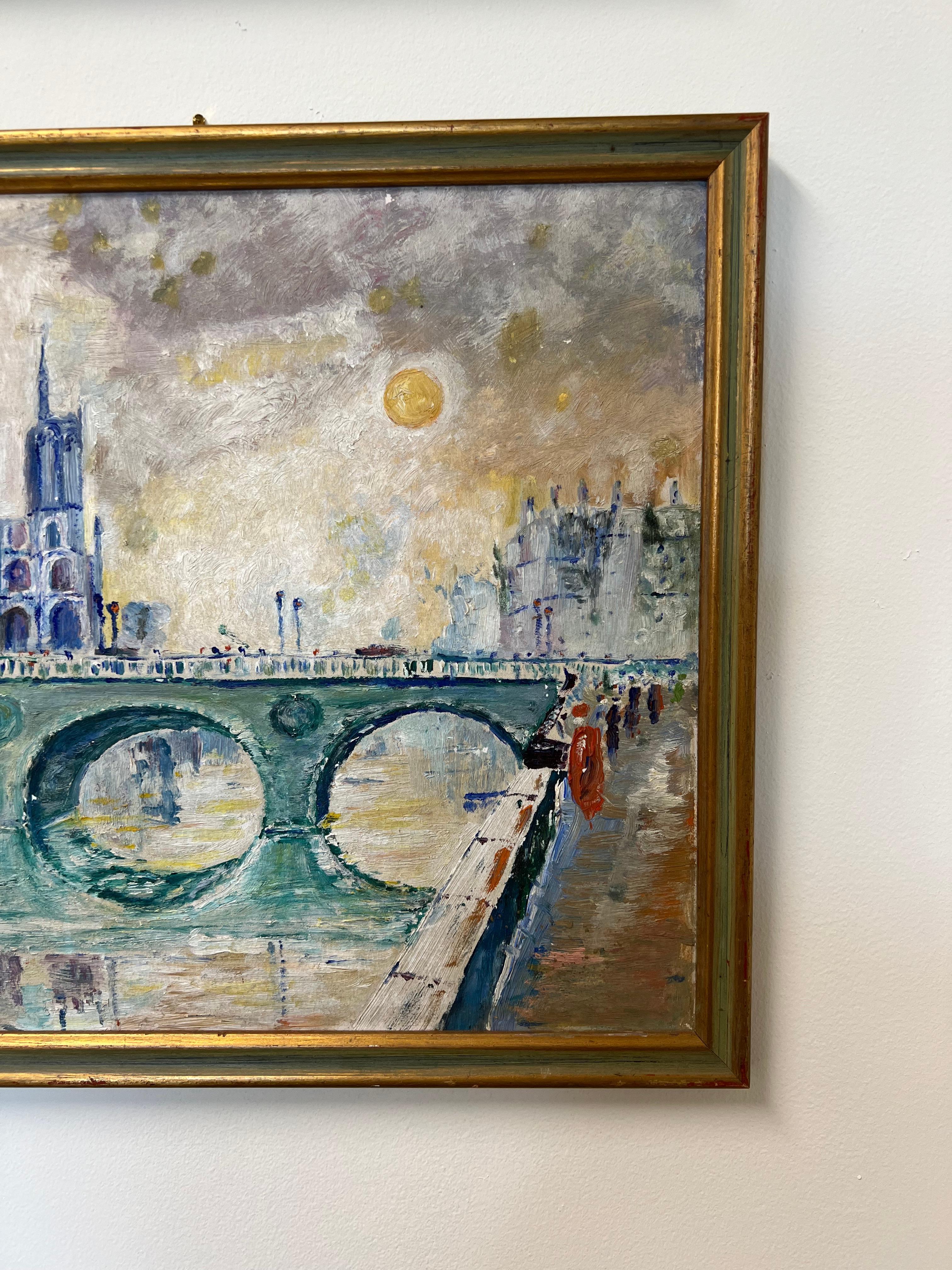 Oiled Paris in Oil For Sale