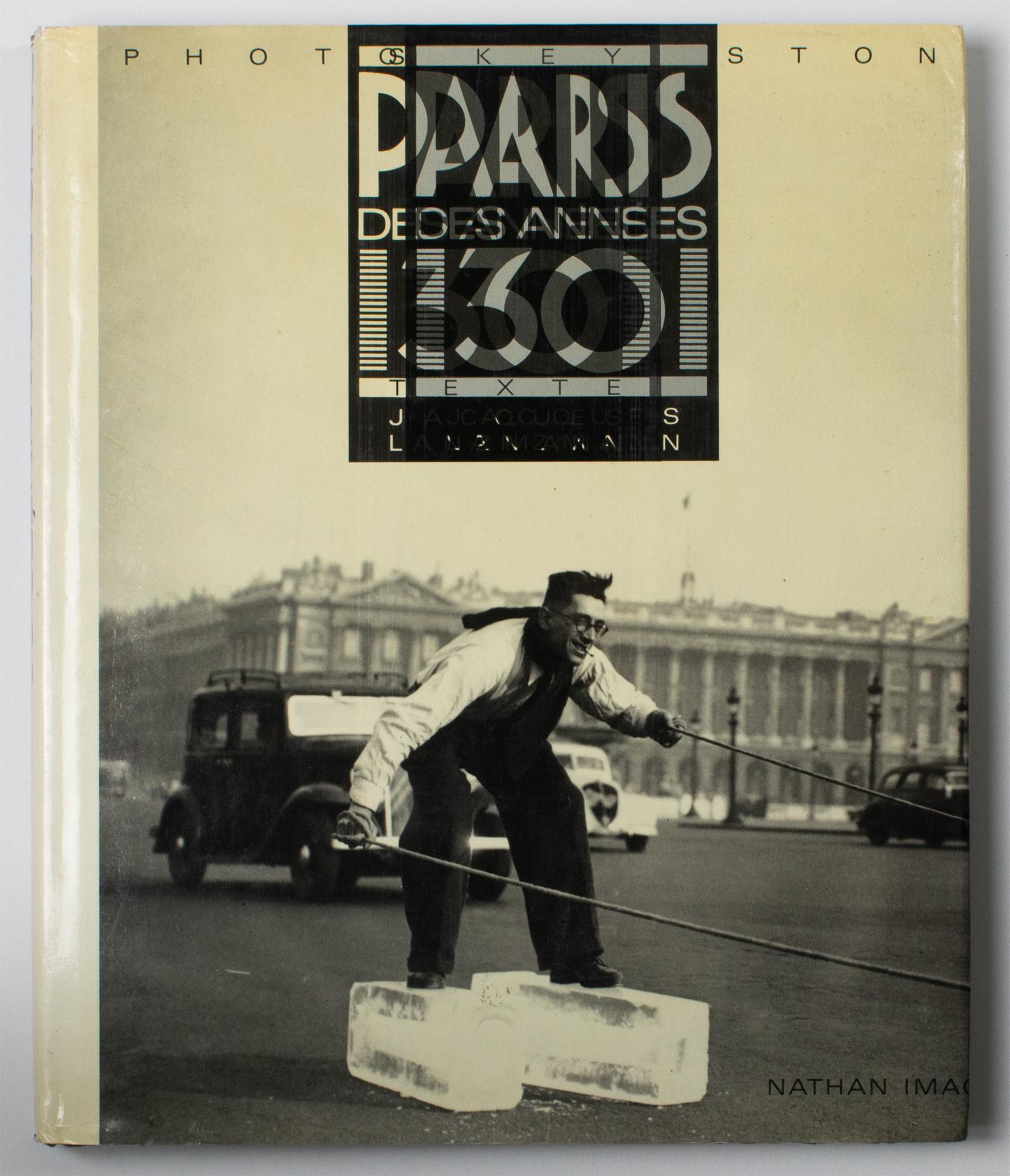 Moderno Parigi negli anni Trenta, Libro francese di Jacques Lanzmann, 1987 in vendita