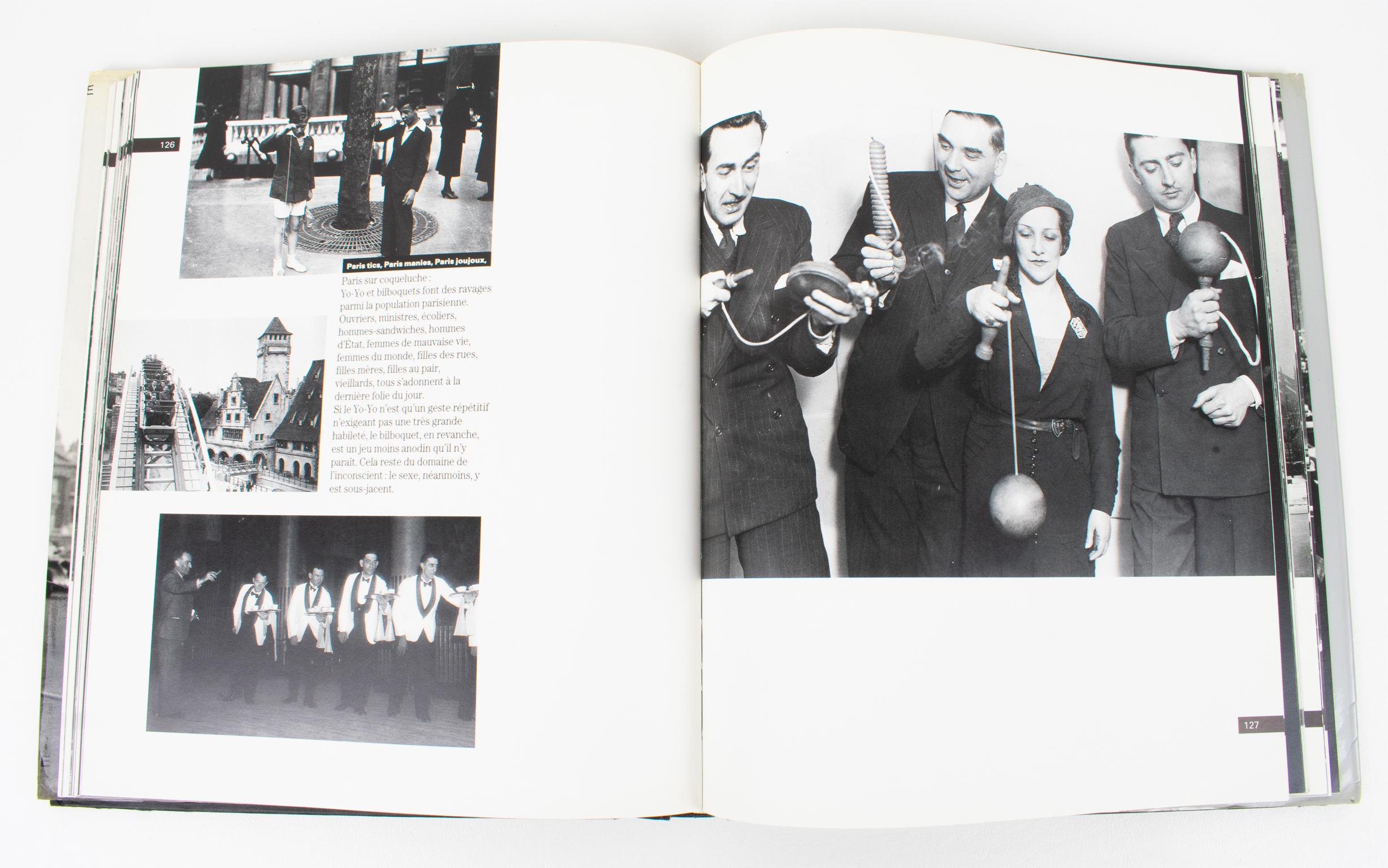 Fine XX secolo Parigi negli anni Trenta, Libro francese di Jacques Lanzmann, 1987 in vendita