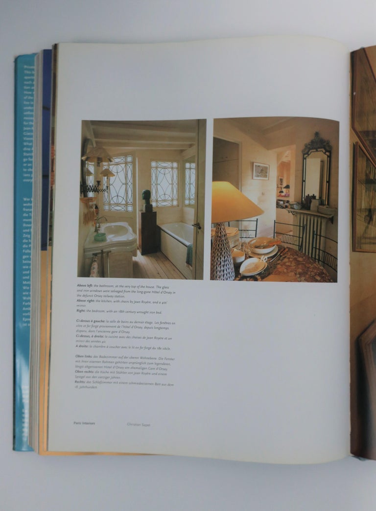 Paris Interiors Coffee Table or Library Book, circa 1990s at 1stDibs