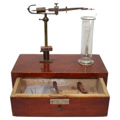 Antique Paris Laboratory Instrument w/ Box