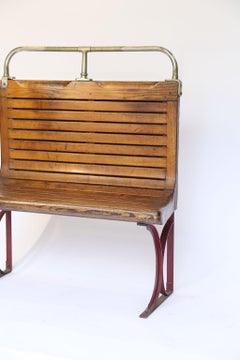 Paris Metro Car Bench