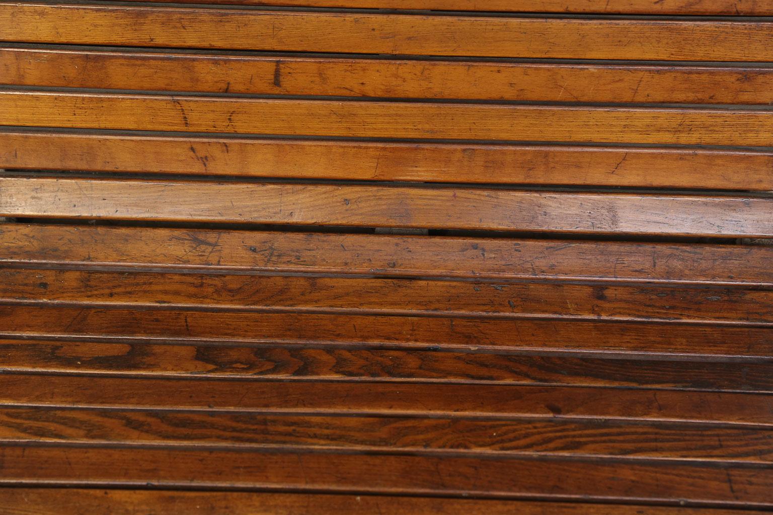French Paris Metro Car Bench