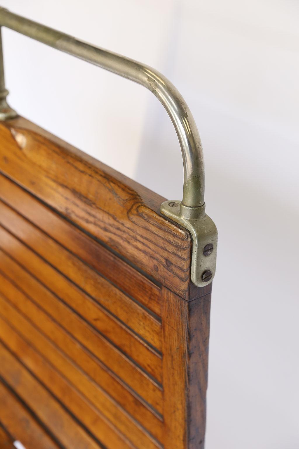 Brass Paris Metro Car Bench