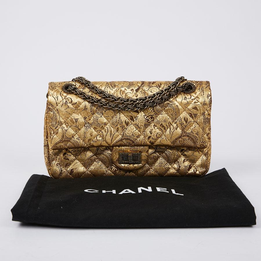 Chanel Pre Fall 2009 Paris Moscow Gold Chanel 2.55 Bag For Sale 1