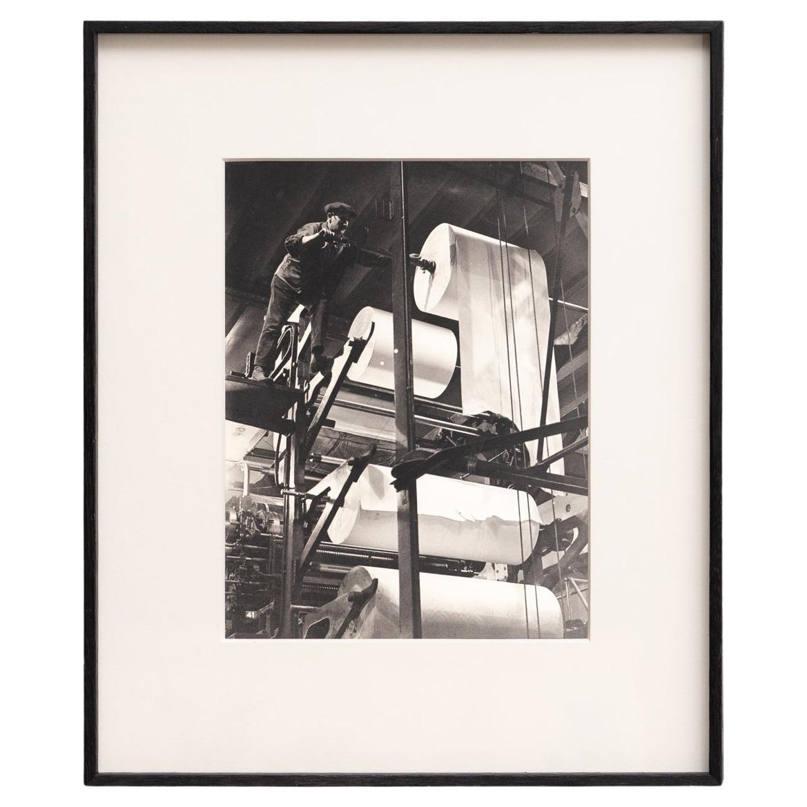 Paris Nocturne: Brassai's Urban Portrait Framed Heliogravure, circa 1930 For Sale