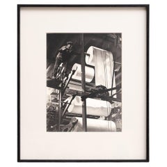 Vintage Paris Nocturne: Brassai's Urban Portrait Framed Heliogravure, circa 1930