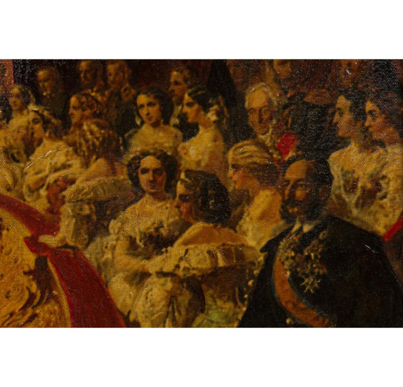 Dipinto a mano Pittura dell'Opera di Parigi in vendita