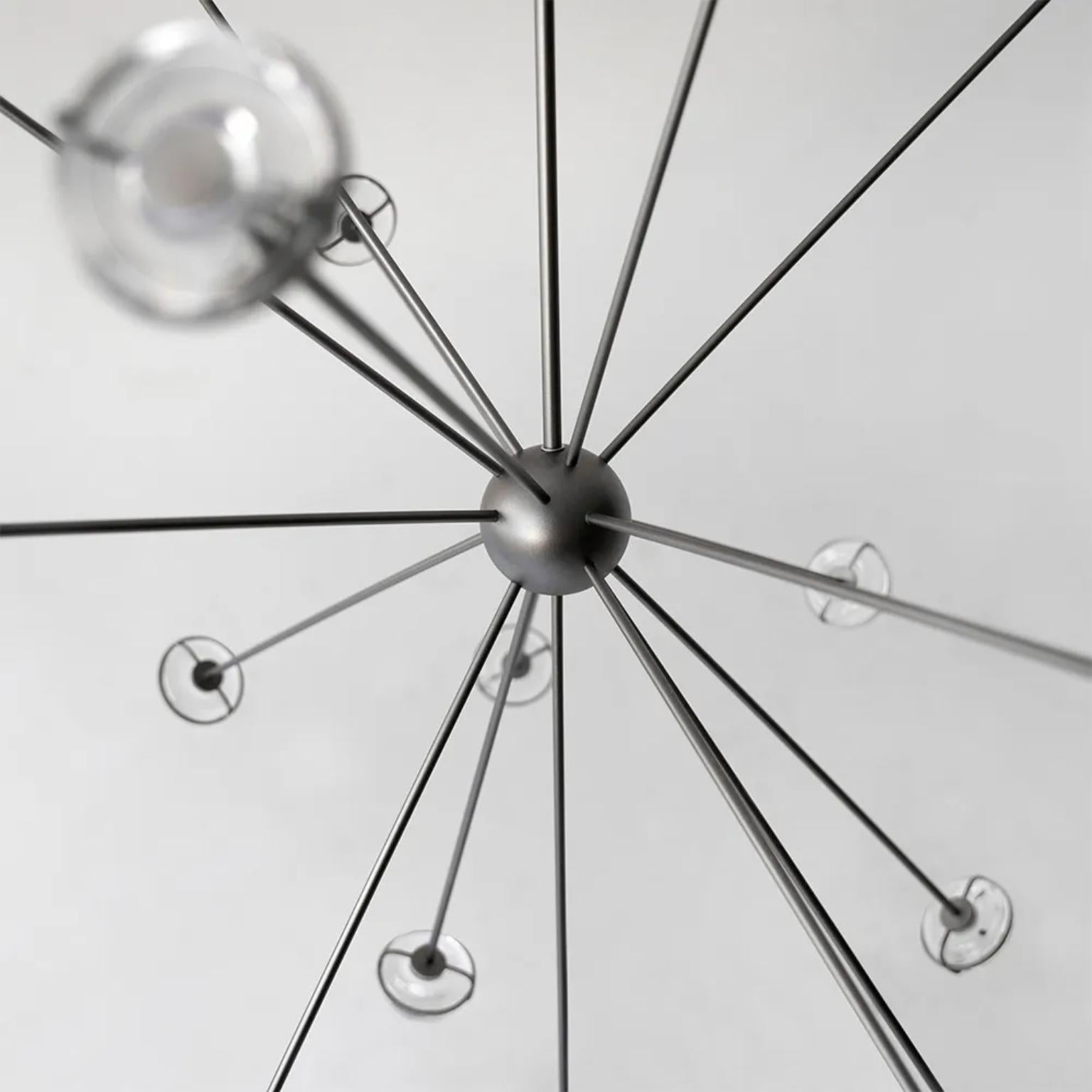 Postmoderno Lampada a sospensione Paris di WJ Luminaire in vendita