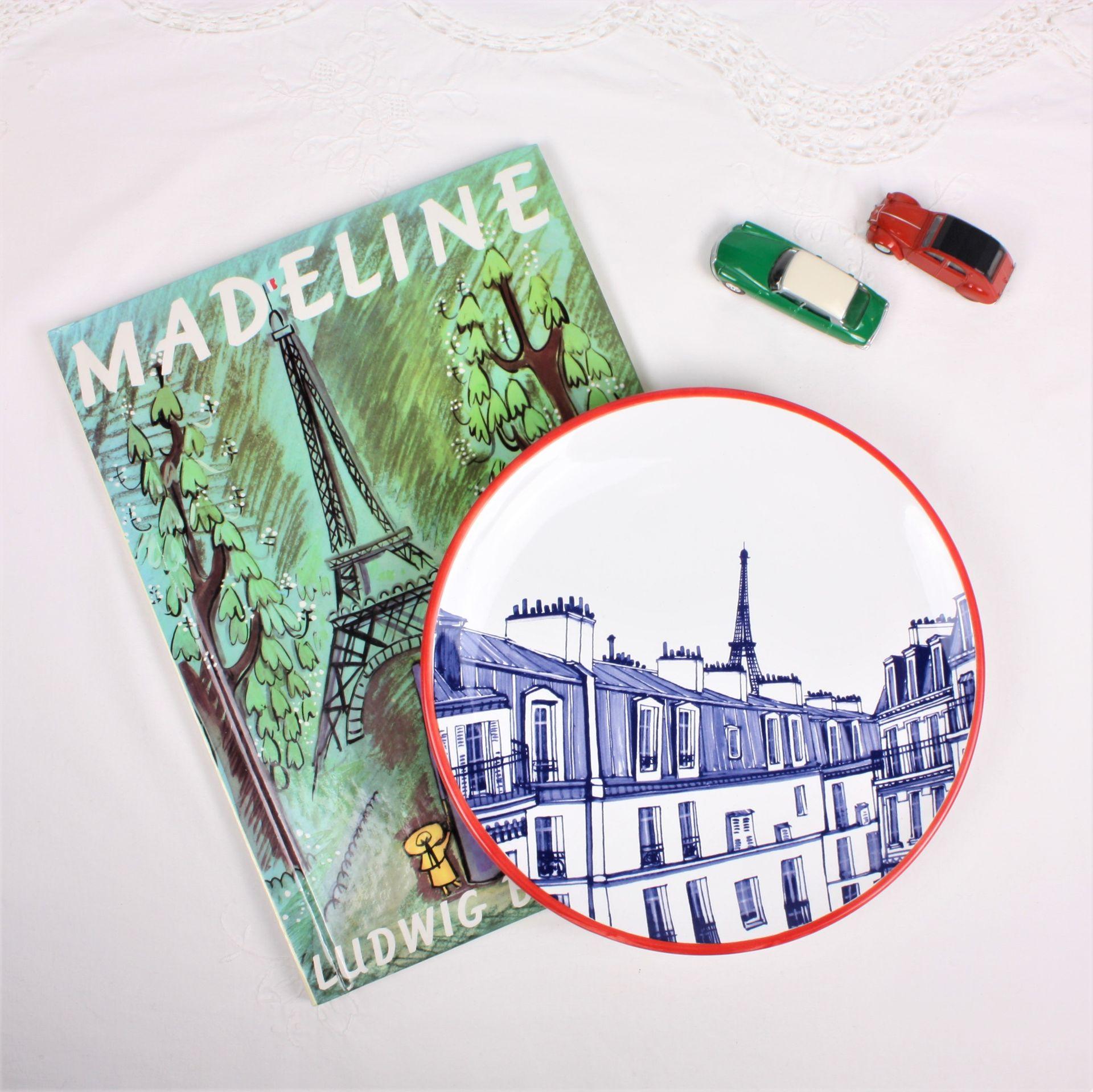 Paris Plate Set, 4 Iconic Rooftops In New Condition In Mareil-Marly, Yvelines