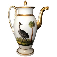 Paris Porcelain Bird Coffee Service