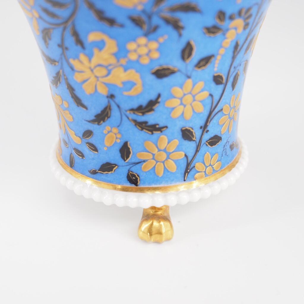Paris Porcelain Cabinet Cup & Saucer, circa 1830 For Sale 9