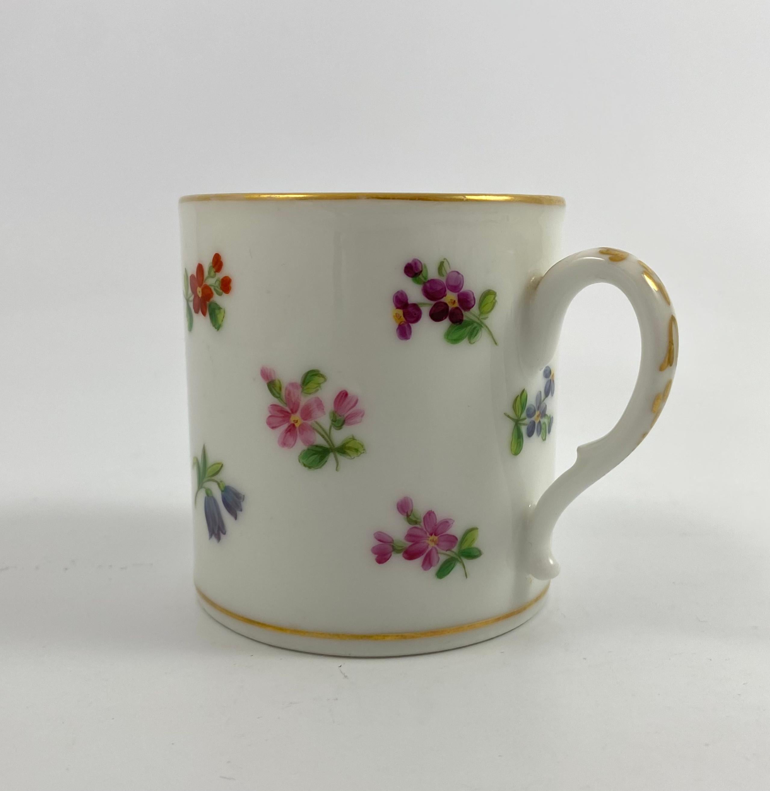 Paris Porcelain Coffee Can and Saucer, C. 1830 5