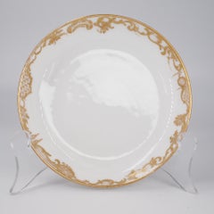 Paris Porcelain Cup & Saucer, Armorial ‘Boyer Succsr to Feuillet’, c. 1850