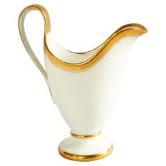 Paris porcelain milk jug, early 19th century - signed Halley