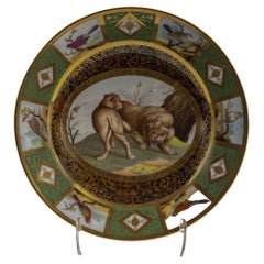 Paris Porcelain Plate, circa 1820