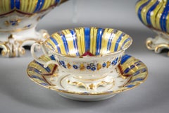 Servicio de té de porcelana de París, hacia 1860