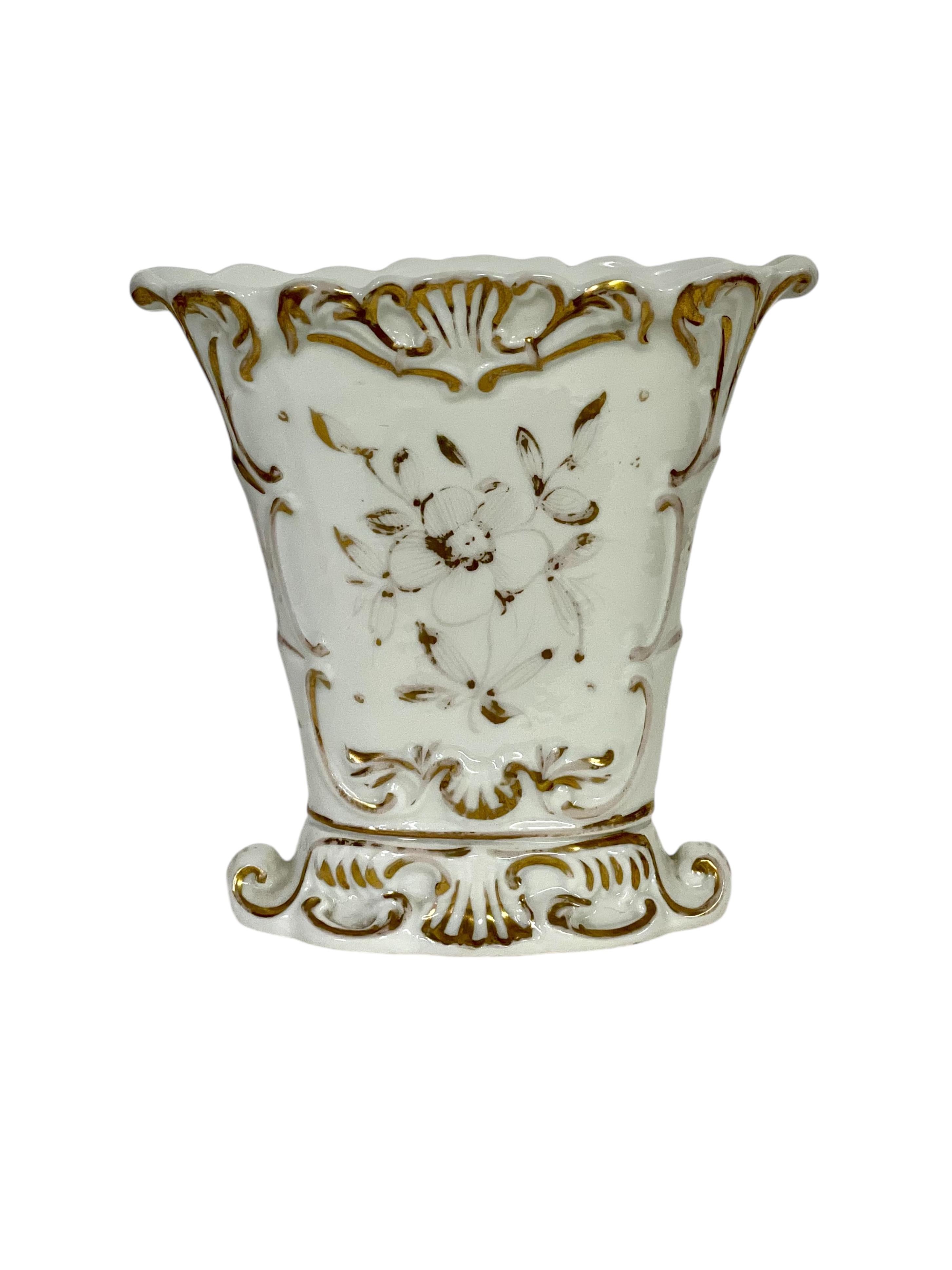 Francese Vaso di porcellana di Parigi del XIX secolo in vendita