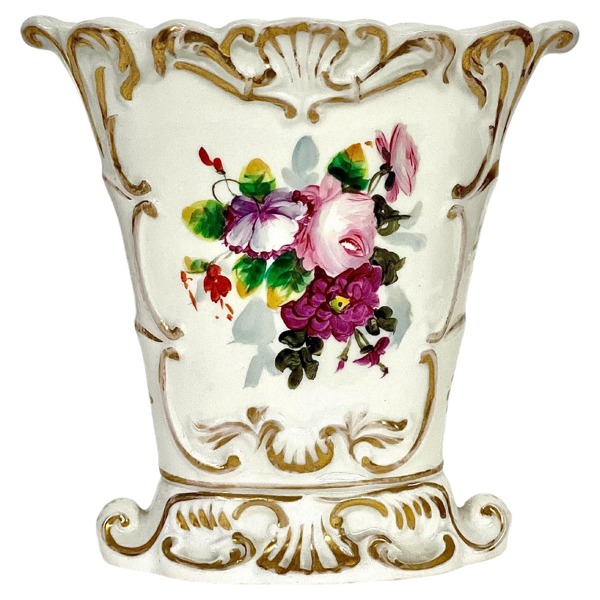 Paris Porcelain Vase 19th Century