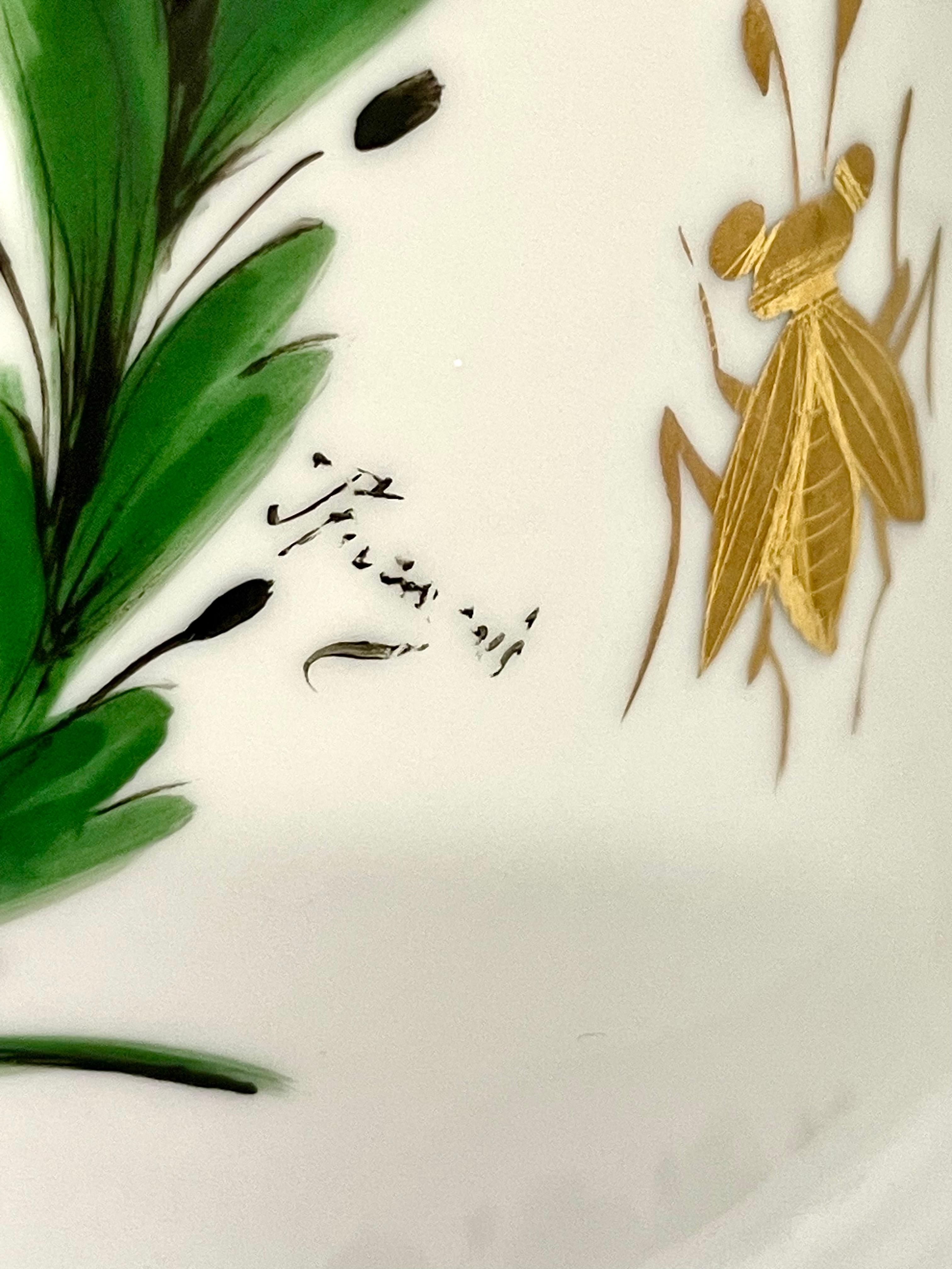 Basine et pichet en porcelaine de Paris d'époque Empire français avec emblèmes napoléoniens en vente 7