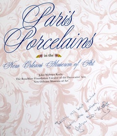 Paris Porcelains in the New Orleans Museum of Art, Signed 1st Ed