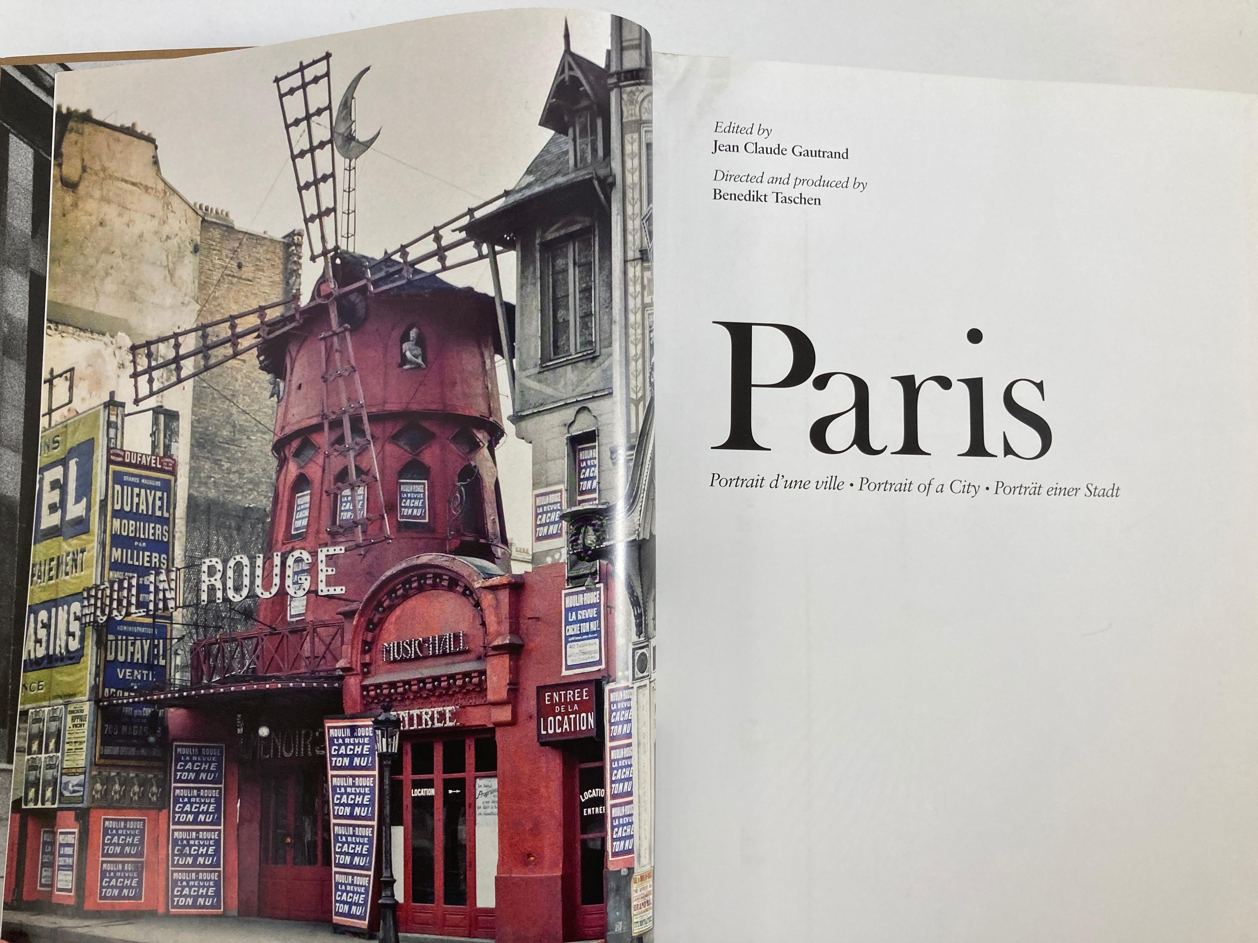 Paris, Portrait of a City Tashen Hardcover Book In Good Condition In North Hollywood, CA