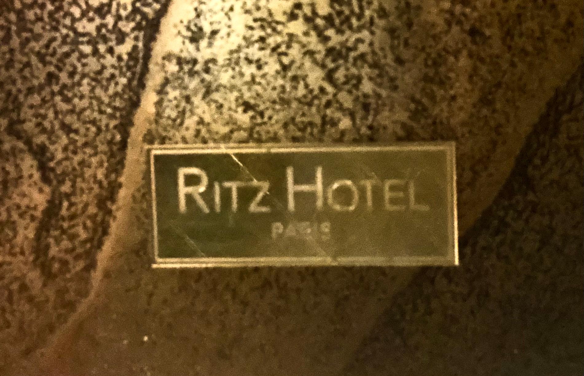 Paris Ritz Hotel, Hemingway Bar Bronze Side Table 11