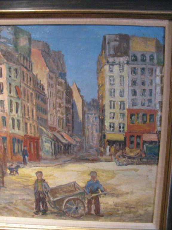 paris paintings street scenes