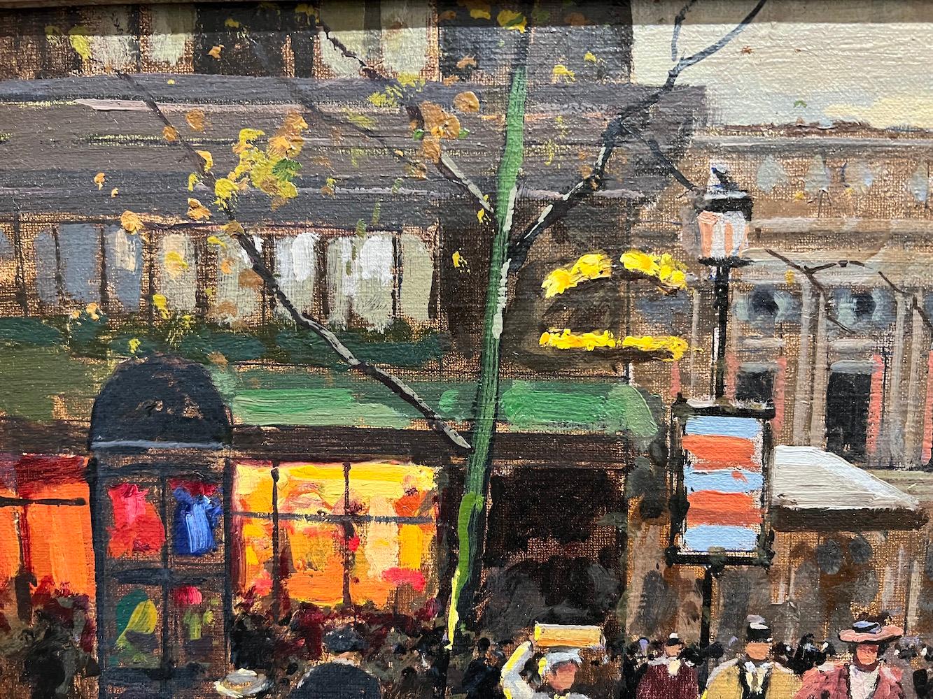 American Paris Street Scene For Sale