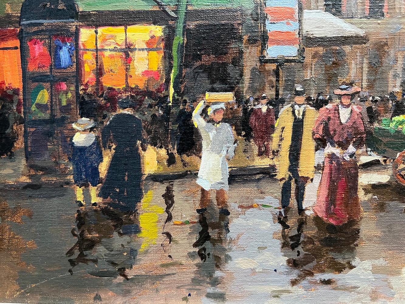 Late 20th Century Paris Street Scene For Sale