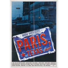 "Paris, Texas" 1984 German A1 Film Poster