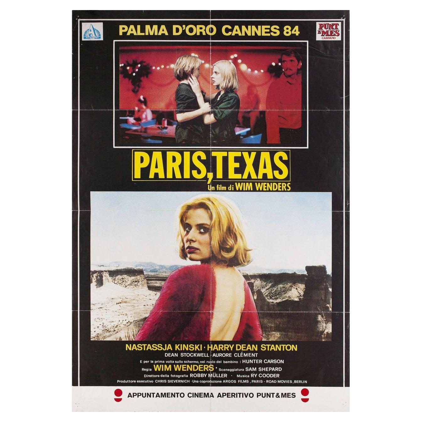 Paris, Texas 1984 Italian Double Fotobusta Film Poster