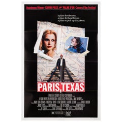 Paris, Texas 1985 U.S. One Sheet Film Poster