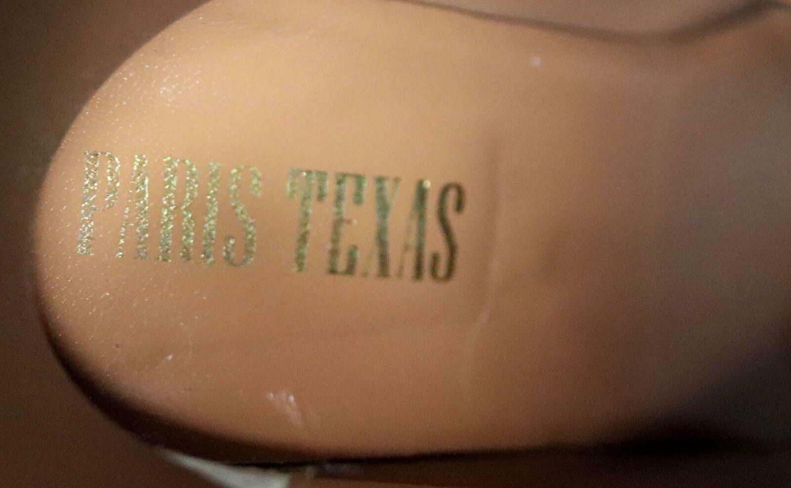Women's Paris Texas Snake Effect Leather Knee High Boots