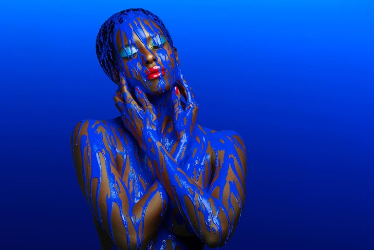 Parish Kohanim Blue Muse StudyII For Sale at 1stDibs
