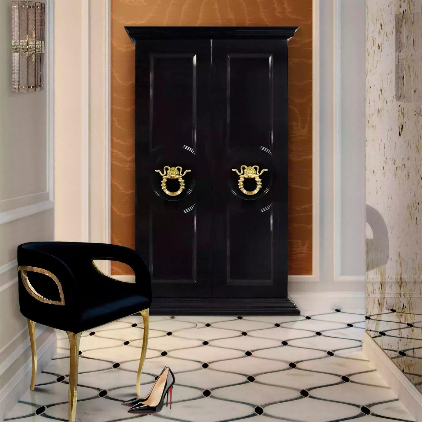 Ottone Armoire parigino in vendita